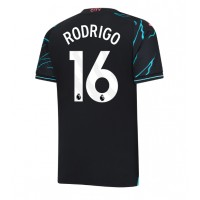 Pánský Fotbalový dres Manchester City Rodri Hernandez #16 2023-24 Třetí Krátký Rukáv